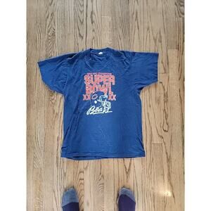 VTG Chicago Bears 1985 Super Bowl NFC Champions Shirt Size L Single Stitch